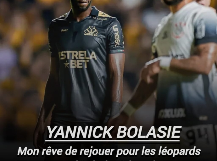 RDC/SPORT : YANNICK BOLASIE NE RENONCE PAS À SON RETOUR CHEZ LES LÉOPARDS