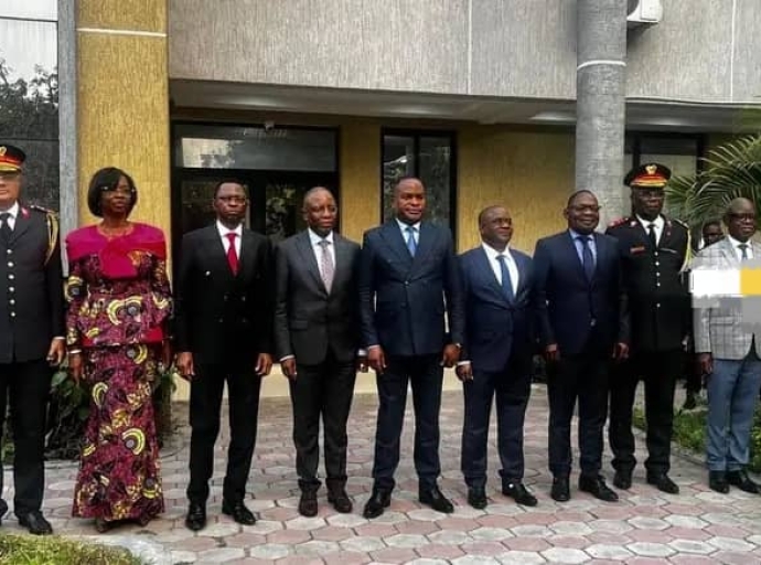 RDC : PREMIER ÉCHANGE OFFICIEL ENTRE LE MINISTRE d’ÉTAT À LA JUSTICE GUILLAUME NGEFA ET LE CONSEIL SUPÉRIEUR DE LA MAGISTRATURE
