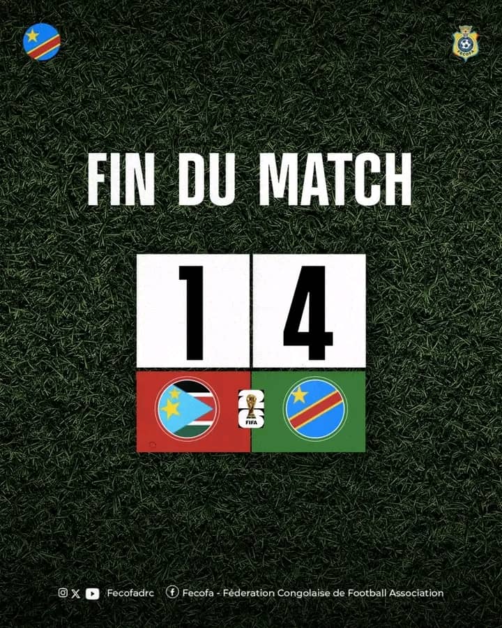 SPORT/ÉLIMINATOIRES COUPE DU MONDE 2026, MASTERCLASS DES LÉOPARDS FACE AU SUD SOUDAN !