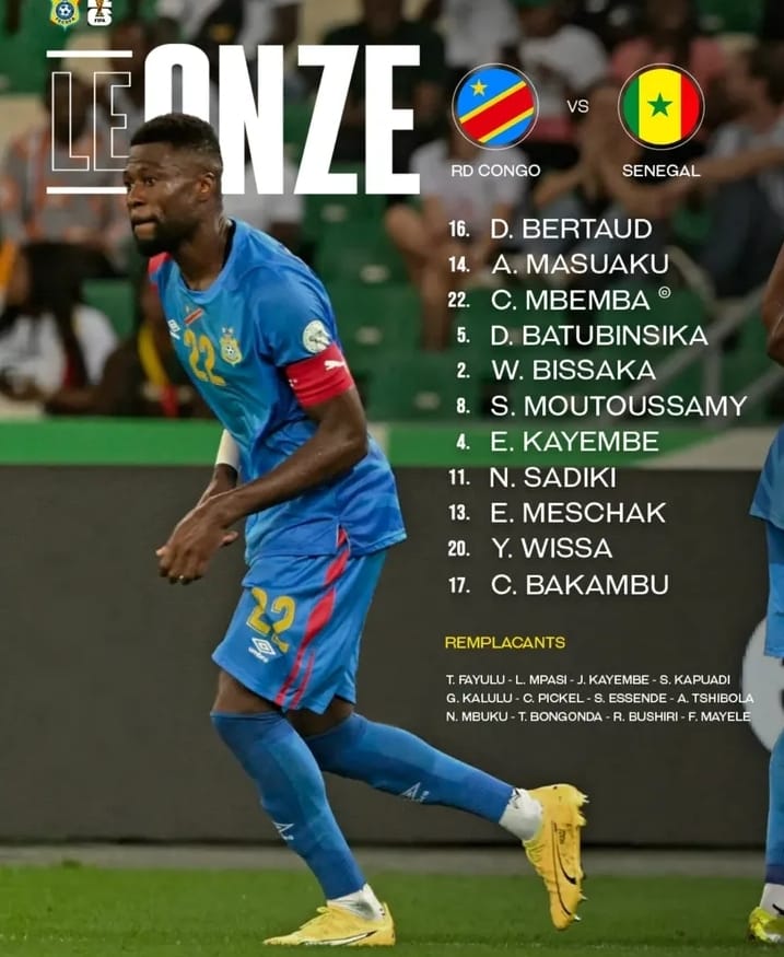 ÉLIMINATOIRES MONDIAL 2026 | LES LÉOPARDS S'INCLINENT FACE AU SÉNÉGAL AU STADE DES MARTYRS (2-3)