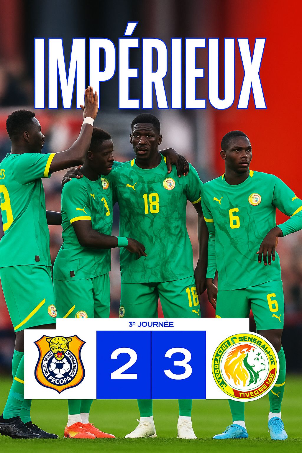 ÉLIMINATOIRES MONDIAL 2026 – ZONE AFRIQUE : LES LÉOPARDS NE SONT PLUS MAÎTRES DE LEUR DESTIN