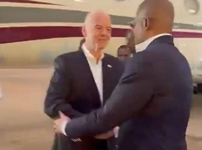 GIANNI INFANTINO A KINSHASA POUR LA 47e ASSEMBLÉE GÉNÉRALE DE LA CAF 