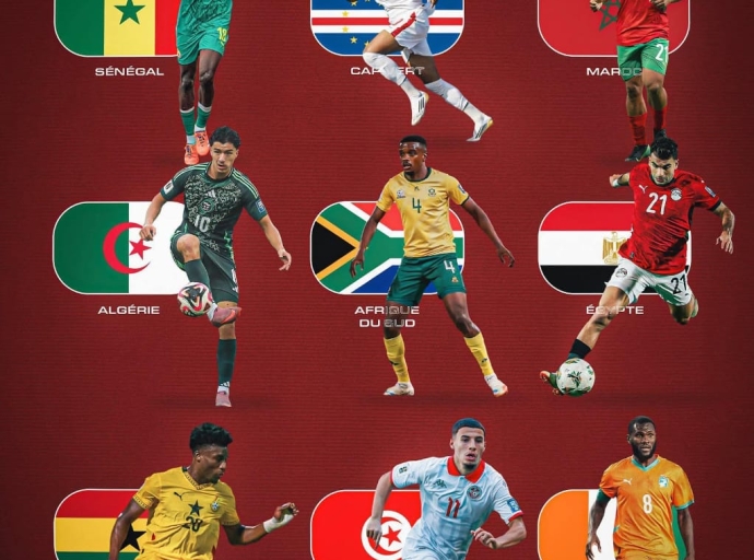 SPORT/AFRIQUE: COUPE DU MONDE USA CANADA MEXIQUE 2026, LES NEUFS QUALIFIÉS AFRICAINS SONT CONNUS, LA RDC BARRAGISTE !