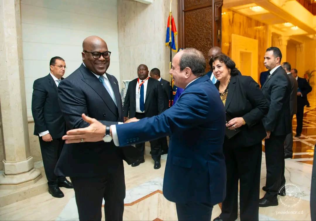 DIPLOMATIE : FÉLIX TSHISEKEDI RENFORCE LES LIENS ENTRE LA RDC ET L’ÉGYPTE LORS D'UNE VISITE OFFICIELLE AU CAIRE