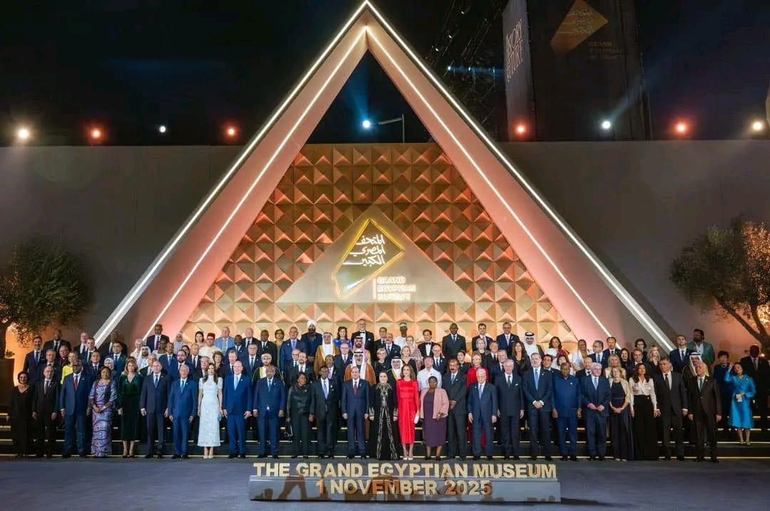 LE PRÉSIDENT FÉLIX TSHISEKEDI ASSISTE À L'INAUGURATION DU GRAND MUSÉE D’ÉGYPTE AU CAIRE