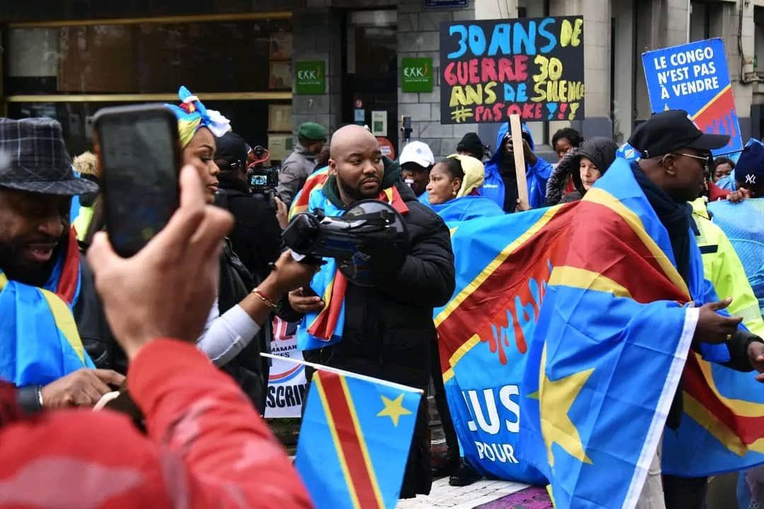 BRUXELLES : LA DIASPORA CONGOLAISE MOBILISÉE POUR LA PAIX EN RDC