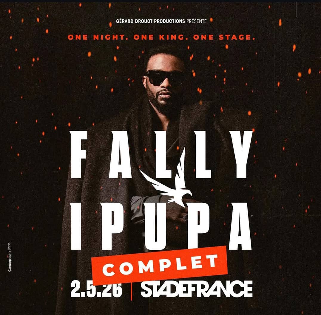 Fally Ipupa fait le plein : le Stade de France affiche complet