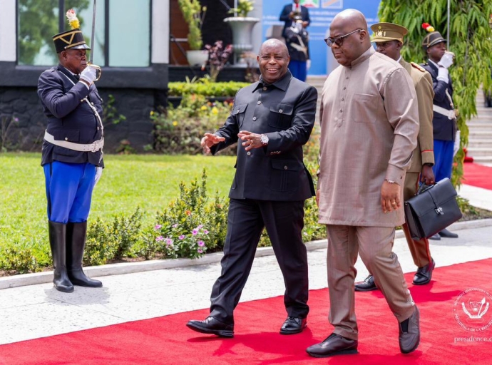 Kinshasa : Tshisekedi et Ndayishimiye renforcent l’axe agricole et affichent une stratégie commune pour les Grands Lacs