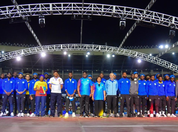 De retour du Maroc, les léopards de la Rdc honorés par le Président Félix Tshisekedi au stade des Martyrs 