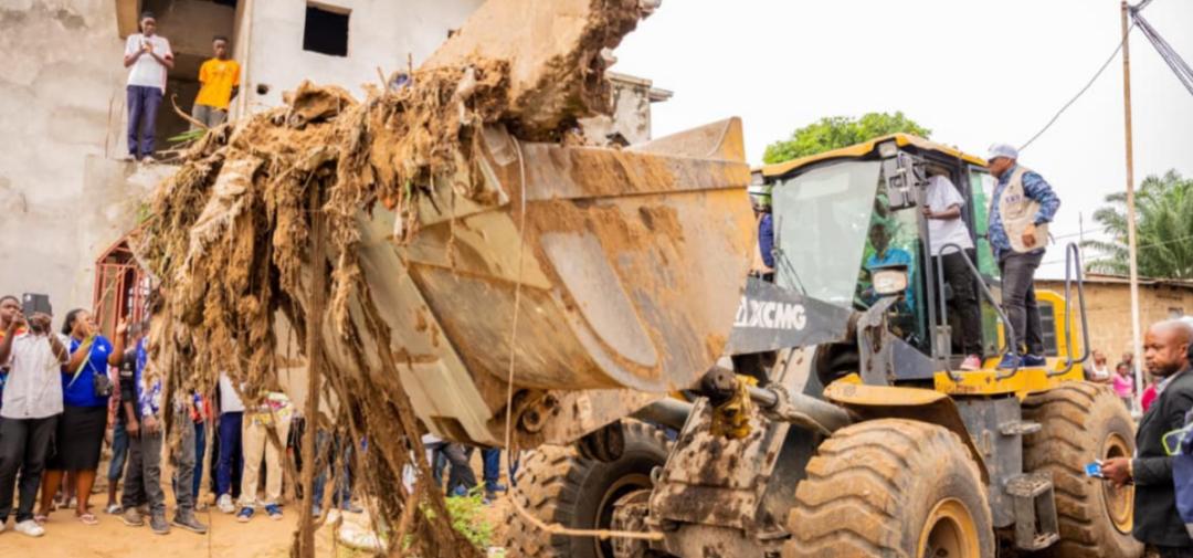Kinshasa : lancement des travaux antiérosifs à N’sele