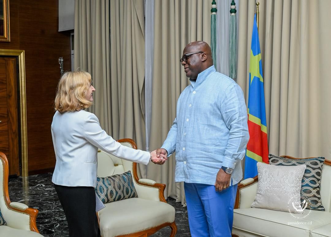 Le Président Félix Tshisekedi a reçu l’Ambassadeur d’Espagne en RDC