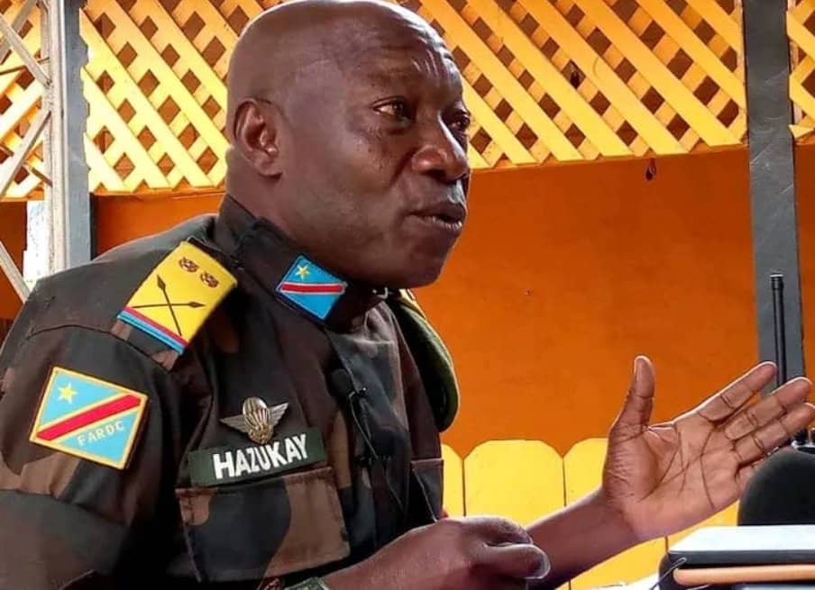 FARDC : le lieutenant-colonel Mak Hazukay Mongba nommé porte-parole a.i. après la suspension du général Ekenge