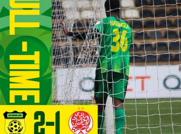 CAF : Maniema union crée l'exploit et bat le Wydad Casablanca à Lubumbashi