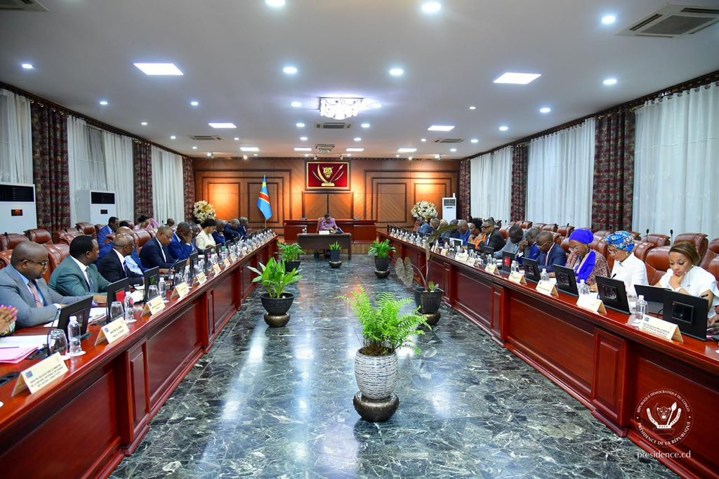 RDC : Judith Suminwa préside la 77ᵉ réunion du Conseil des ministres à la Cité de l’Union africaine