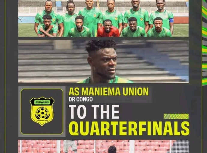 Cup de la CAF : Maniema Union qualifié en quart de finale !