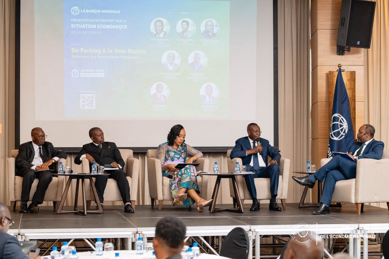RDC : une croissance en léger recul mais des fondamentaux économiques solides (Rapport de la banque mondiale sur la situation économique)